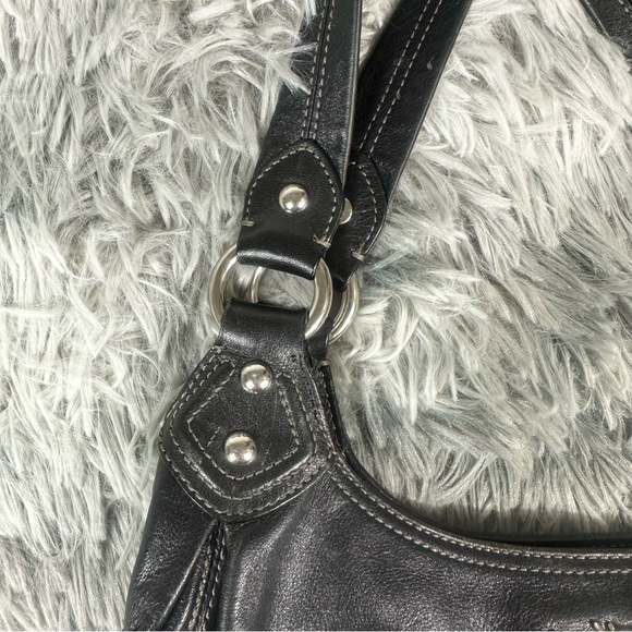 Y2K Coach Black Classic Madison Tote # C1082-14336 - Picture 3 of 9